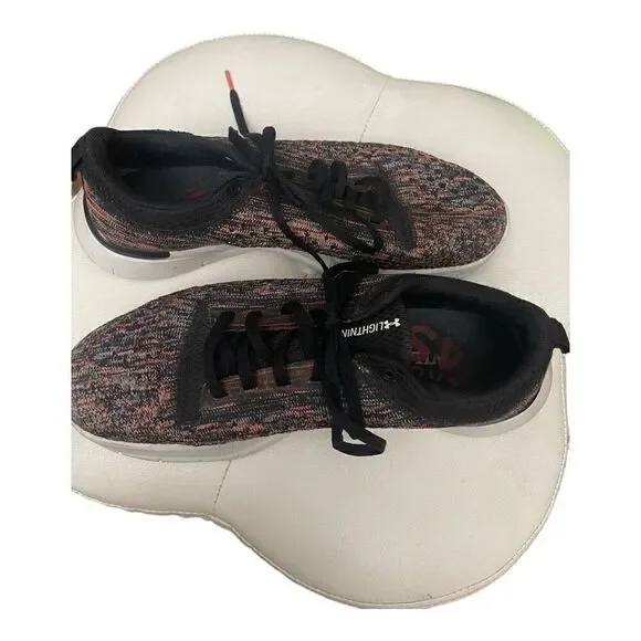 Women’s Under Armour Lightning 2 Trainers Athletic Shoes Size 8.5 - Picture 7 of 8